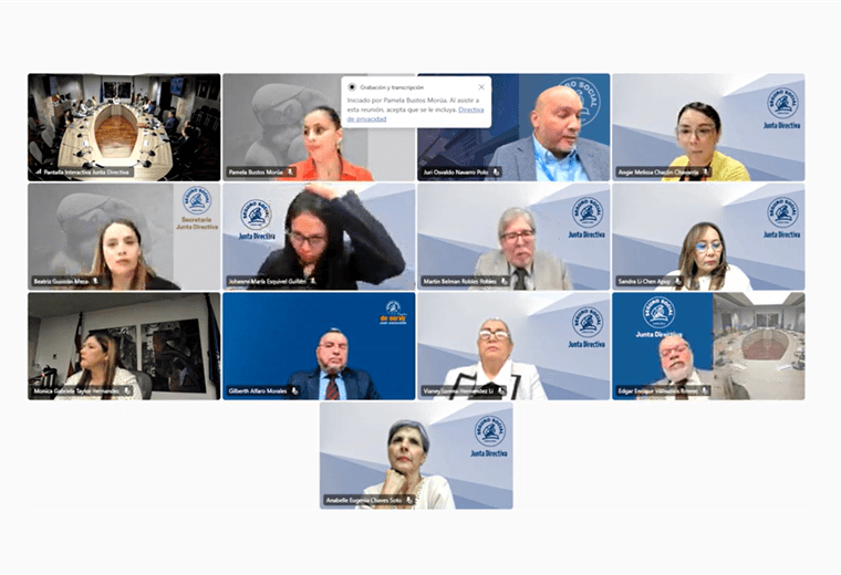 Antecedida por polémica con micrófono abierto, Directiva de CCSS aprueba estados financieros